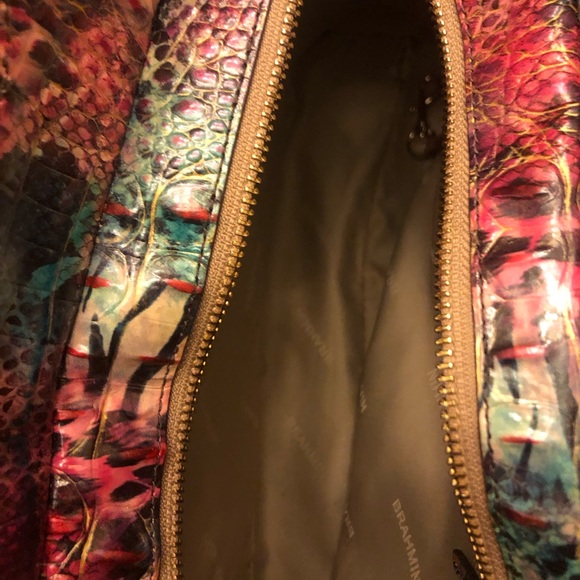 BRAHMIN Elaine Shapeshifter Melbourne, rolled handles, adjustable shoulder strap - Picture 2 of 5